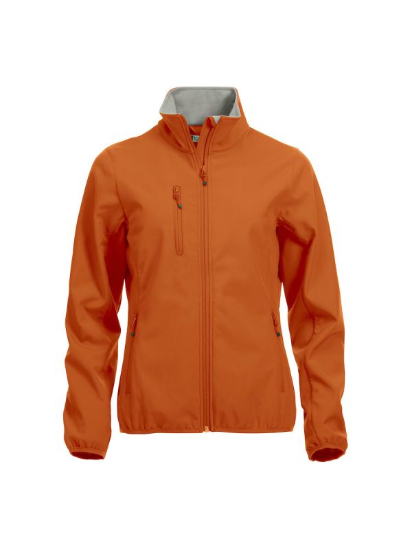 basic softshell oranje