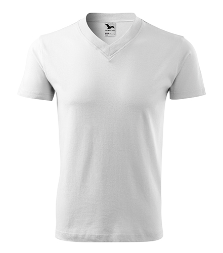 Malfini V-Neck T-Shirt Heren White