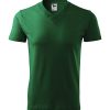 Malfini V-Neck T-Shirt Heren Groen