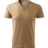 Malfini V-Neck T-Shirt Heren Beige