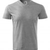 Malfini V-Neck T-Shirt Heren Grijs