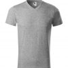 Malfini Heavy V-Neck T-Shirt Gray