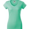Malfini Fit V-Neck Dames Mint