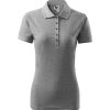 Malfini Pique Polo Shirt Dames Gray