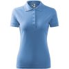 Malfini Pique Polo Shirt Dames Light Blue