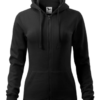 Malfini Sweatshirt Trendy Zipper-Black