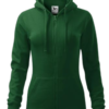 Malfini Sweatshirt Trendy Zipper-Bottle Green