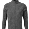 Malfini Micro Fleece Shift mannen-Black Melange