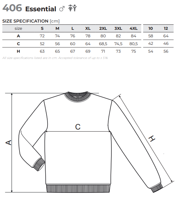 crew neck donker blauw