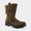 Herock CRIXUS S3 VEILIGHEIDSLAARZEN bruin leer